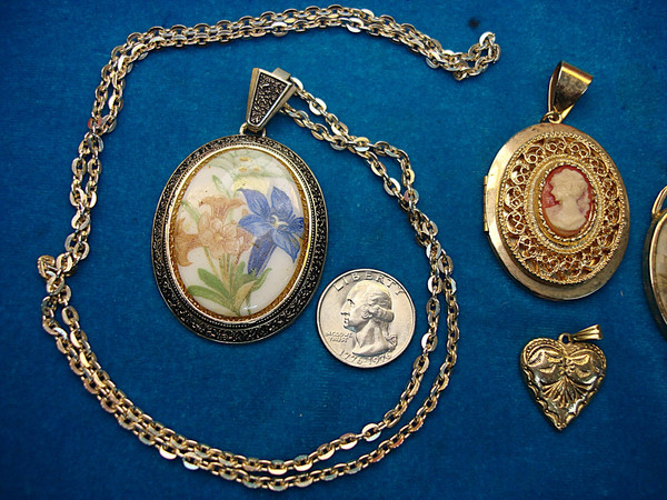 Vintage Estate Necklace & Pendant Lot - Unique Old Jewelry Pieces