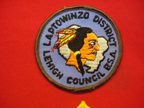 Vintage Boy Scout Patches: Laptowinzo District Lehigh 1960s-70s - Camporee, Operation Igloo & Soar