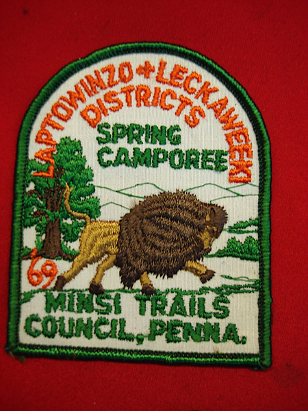 Vintage Boy Scout Patches: Laptowinzo District Lehigh 1960s-70s - Camporee, Operation Igloo & Soar