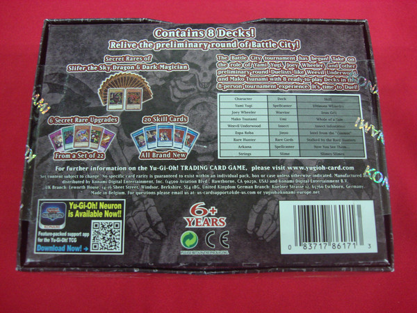 YU-GI-OH! Speed Duel Streets of Battle City 8 Decks Factory Sealed + 6 Secret Rare Upgrades
