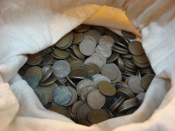 5,000 Pre-1959 Wheat Penny Coins - Bulk Lot for Collectors & Investors