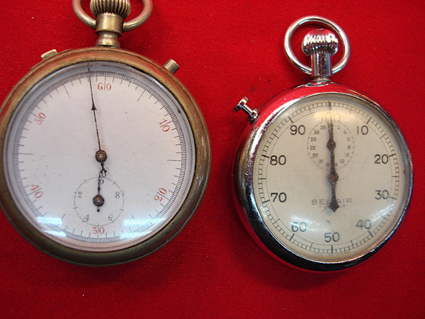 Vintage Lot of 6 Pocket, Pendant & Stopwatch Watches - Estate Find - Parts or Repair