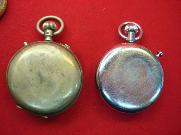 Vintage Lot of 6 Pocket, Pendant & Stopwatch Watches - Estate Find - Parts or Repair