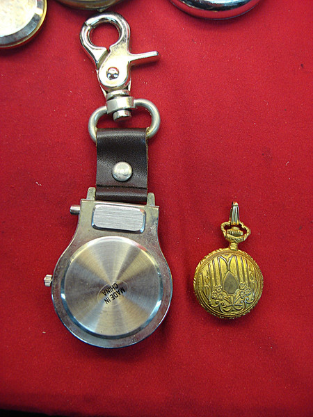 Vintage Lot of 6 Pocket, Pendant & Stopwatch Watches - Estate Find - Parts or Repair