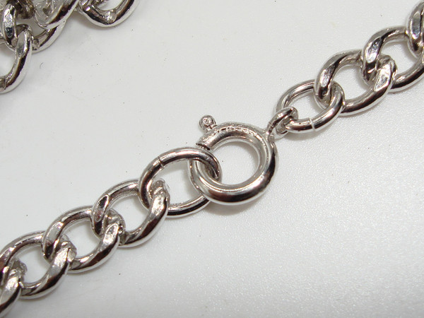 Vintage Sterling Silver B.F. Goodrich Charm Bracelet - 7 Inch