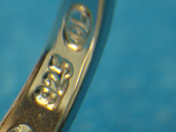 Sterling Silver 'I Love You' Ring with Simulated Diamond - Size 7