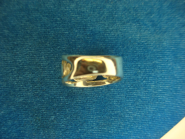 Sterling Silver Elephant Family Ring - Size 8 1/2