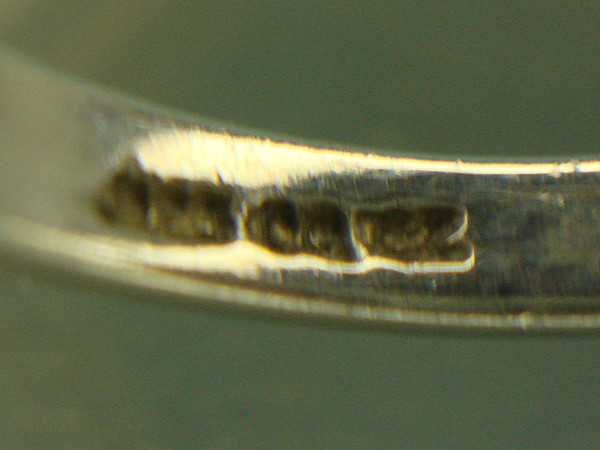 Sterling Silver Ring with Large Round Cubic Zirconia (CZ) - Size 7