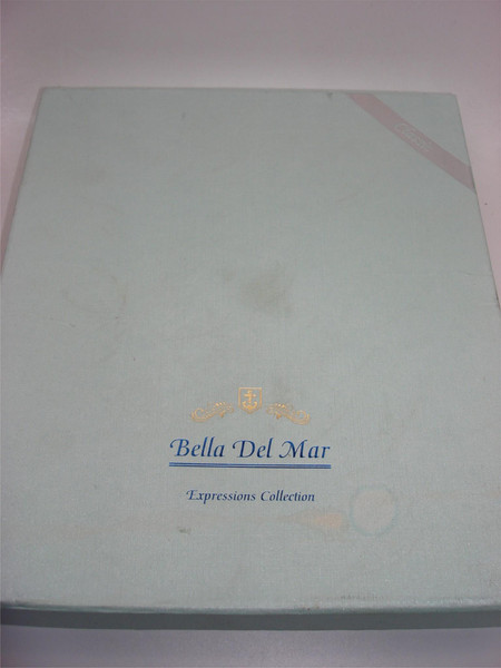 Vintage-Inspired Della del Mar Parure Set - Silver, Black Glass & Venetian Foil