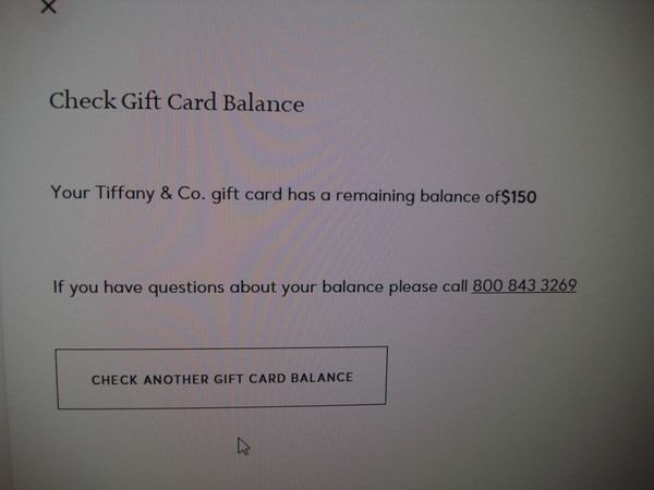 Tiffany & Co Gift Card Set ($600 Value) - 12 Cards, Decorative Boxes