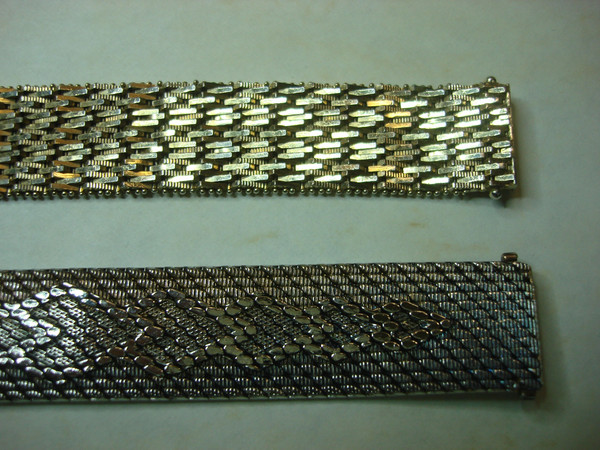 Vintage Monster Mesh Bracelets Set (2 pcs) - Heavy Duty & Statement-Making