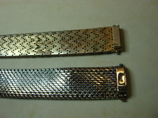 Vintage Monster Mesh Bracelets Set (2 pcs) - Heavy Duty & Statement-Making