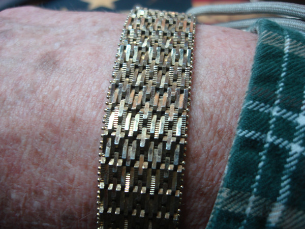 Vintage Monster Mesh Bracelets Set (2 pcs) - Heavy Duty & Statement-Making