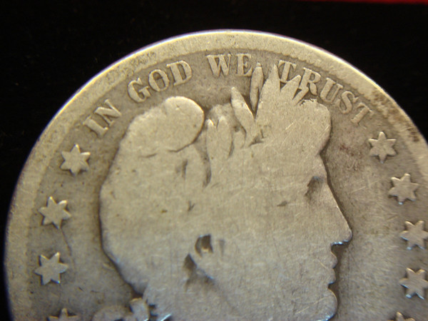 1897-S Barber Half Dollar Key Date - Natural Coin with Slight Rim Ding