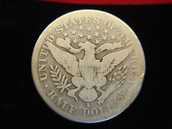 1897-S Barber Half Dollar Key Date - Natural Coin with Slight Rim Ding