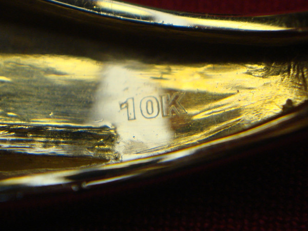 10K Yellow Gold Men's Diamond Ring - 1/2ctw Sparkle, Size 10 3/4