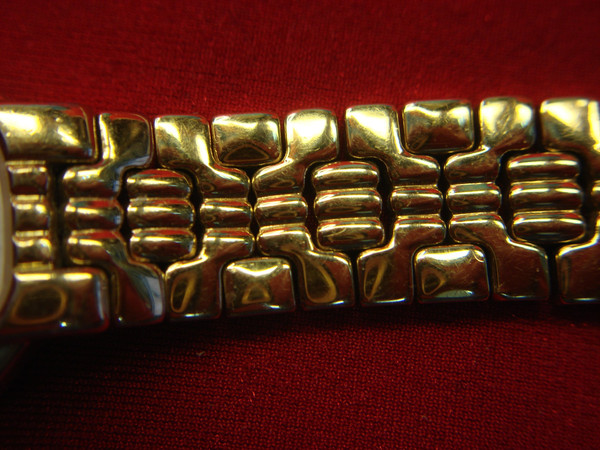 Vintage Baylor Ladies Quartz Watch - Octagonal Gold-Tone Case - 25 Year Service Award