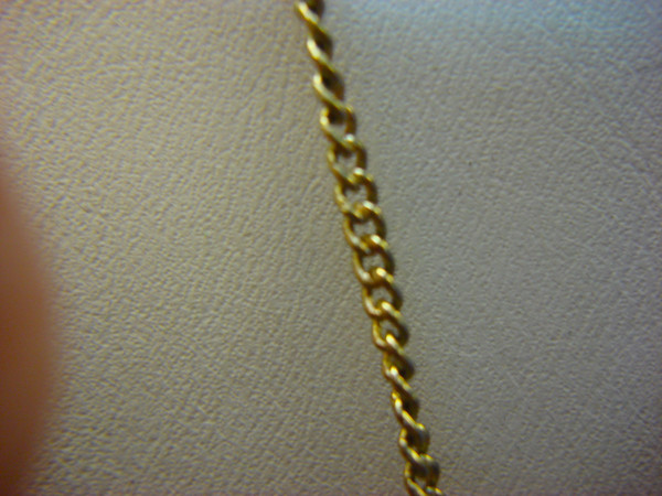 Vintage Bottle of Pearls Necklace - Unique Glass Pendant, Gold Chain