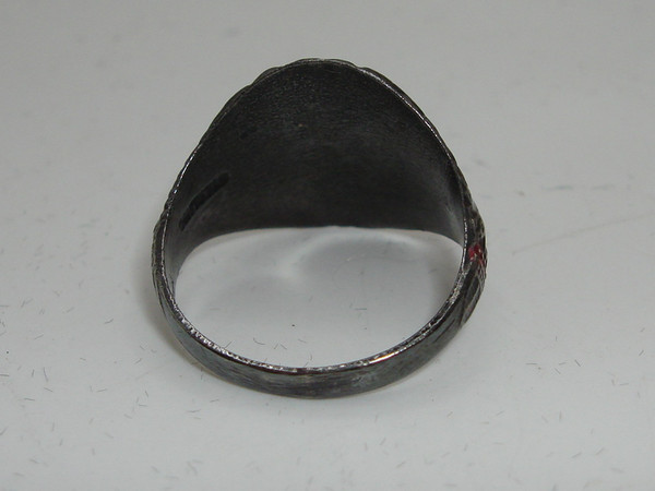 Vintage WWI Sterling Silver Son in Service Ring - Size 4 (USA)