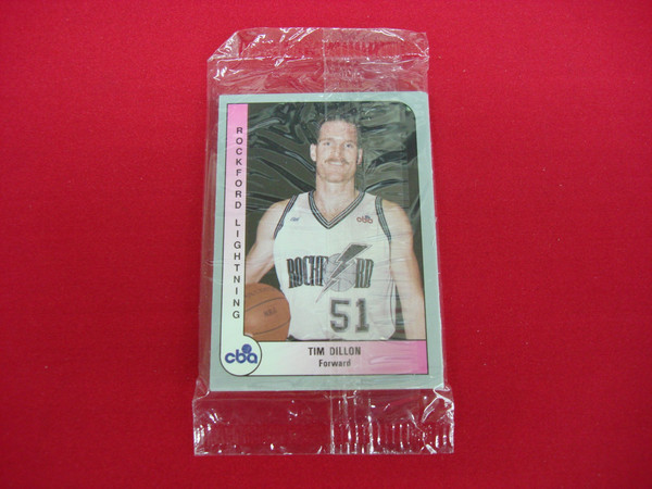 1991-92 Rockford Lightning CBA Trading Cards - Factory Sealed Set