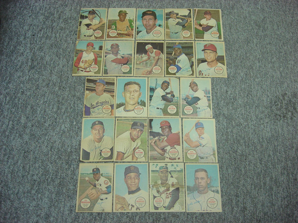 Vintage 1967 Topps Pin-Ups Insert Posters (22 Different) - Start Your Collection