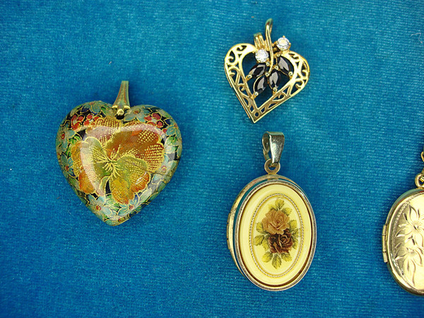 Vintage Estate Necklace & Pendant Lot of 4 - Unique Antique Jewelry Collection