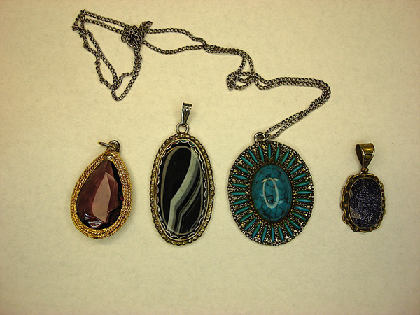 Vintage Estate Necklace & Pendant Set of 4 - Unique Jewelry Treasures