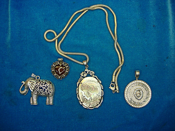 Vintage Estate Necklace & Pendant Lot - Unique Antique Jewelry Finds