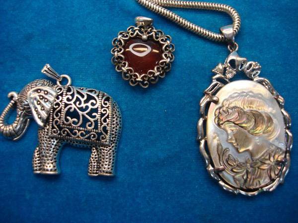 Vintage Estate Necklace & Pendant Lot - Unique Antique Jewelry Finds