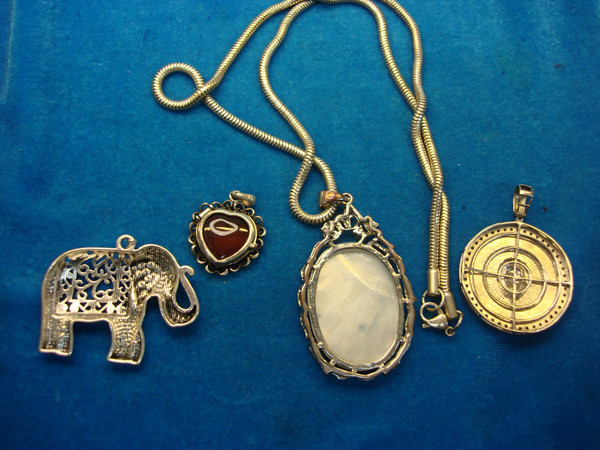Vintage Estate Necklace & Pendant Lot - Unique Antique Jewelry Finds