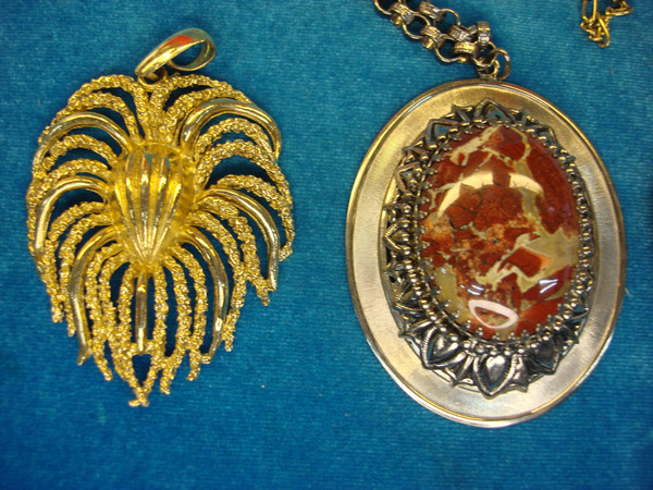Vintage Estate Necklace & Pendant Lot - Large, Unique Pieces
