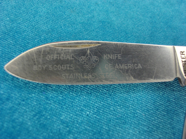 Vintage Ulster Boy Scout Pocket Knife w/ 3 Tools - Collectible & Sharpenable