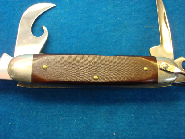 Vintage Ulster Boy Scout Pocket Knife w/ 3 Tools - Collectible & Sharpenable