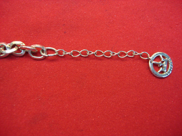 Vintage Trifari Pink Stone Necklace - Elegant Silver Tone, Adjustable 15-17in