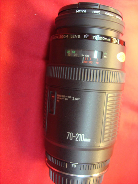 Canon EF 75-210mm f/4 Zoom Lens - Great Condition, Includes Filter & Caps