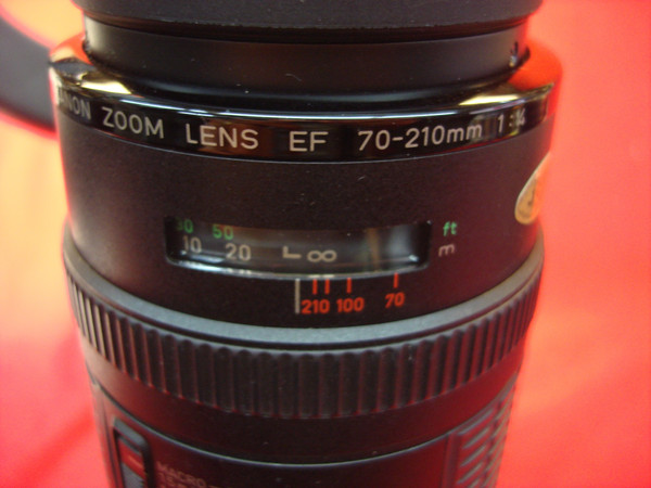 Canon EF 75-210mm f/4 Zoom Lens - Great Condition, Includes Filter & Caps