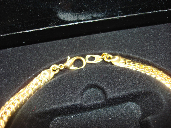 Vintage Joan Rivers Convertible Herringbone Necklace - 9 Interchangeable Designs (Gold Tone, Estate Find)