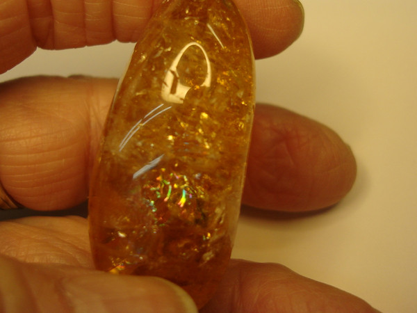 Authentic Vintage Golden Rutilated Citrine Specimen - 2