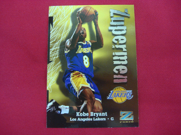 Kobe Bryant 1998-99 Skybox Z Force Zupermen #195 Basketball Card - Great Condition