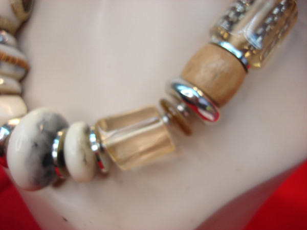 Chico's Statement Necklace - Chunky Gold Chain, Adjustable 21-24in, Pre-Owned