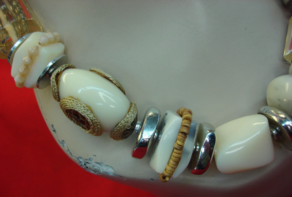 Chico's Statement Necklace - Chunky Gold Chain, Adjustable 21-24in, Pre-Owned