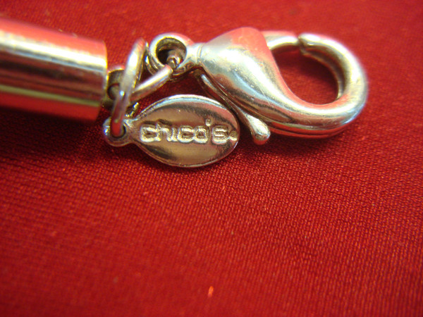 Chico's Statement Necklace - Chunky Gold Chain, Adjustable 21-24in, Pre-Owned