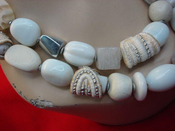 Chico's Statement Necklace - Chunky & Bold, 20-24 Inch Adjustable Chain