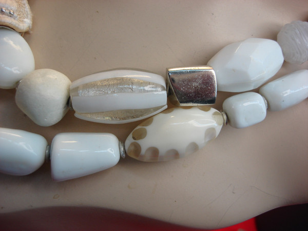 Chico's Statement Necklace - Chunky & Bold, 20-24 Inch Adjustable Chain