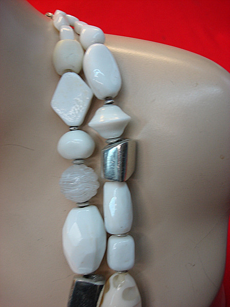 Chico's Statement Necklace - Chunky & Bold, 20-24 Inch Adjustable Chain