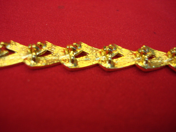Vintage Gold Tone Choker Necklace - 16 Inch - Like New