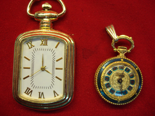 Vintage Ladies' Pendant Watches (Lot of 8) - Unique Designs, Parts or Repair