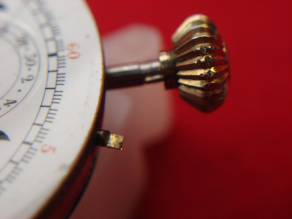 Vintage C.L. Guinand 17 Jewel Pocket Watch - Running Movement - Parts or Repair