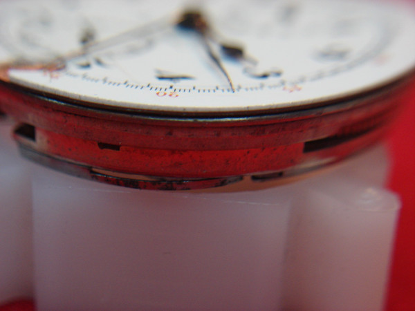 Vintage C.L. Guinand 17 Jewel Pocket Watch - Running Movement - Parts or Repair