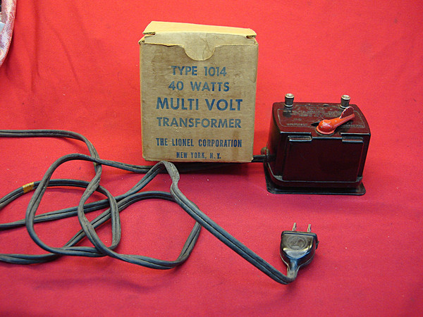 Vintage Lionel Model 1014 Transformer (1955) - 40 Watts, Excellent Condition